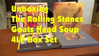 Unboxing The Rolling Stones Goats Head Soup Super Deluxe Edition Vinyl Box Set
