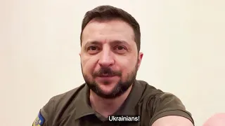 Address by Volodymyr Zelensky on the results of the 75th day of the war (2022) Ukraine news