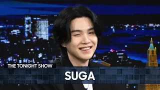 SUGA Spills on His Album D-DAY and Attempts to Play the Haegeum | The Tonight Show