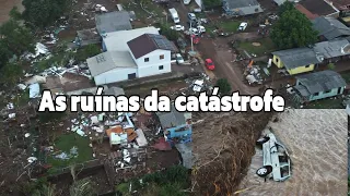 DEPOIS DA ENCHENTE TUDO DESTRUÍDO NA CIDADE