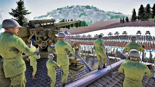 ELITE MILITARY in WOODEN FORT vs 4,000,000 BEASTS & ZOMBIES - Ultimate Epic Battle Simulator 2