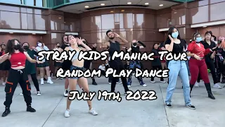 KPOP Random Play Dance @ #StrayKidsManiacTour in Anaheim DAY 1 (7/19)