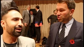 'DIDNT McGREGOR DROP YOU IN SPARRING?' -EDDIE HEARN TO PAULIE MALIGNAGGI & WANTS TO MAKE THAT FIGHT!