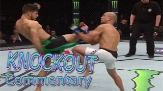 UFC PHOENIX: YAIR RODRIGUEZ TKO B.J. PENN Commentary UFC Fight Night 103