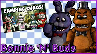 FREDDY IS BIGFOOT?!? || Bonnie & Freddy React to FNAF "Camping Chaos" || Bonnie 'N' Buds