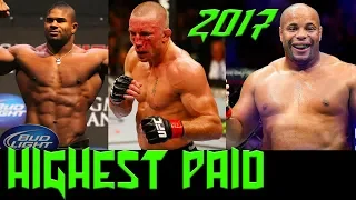 Top 50 UFC fighter salaries (2017)