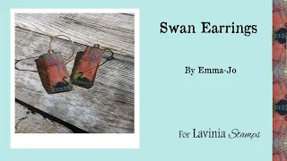 Swan Earrings by Emma-Jo