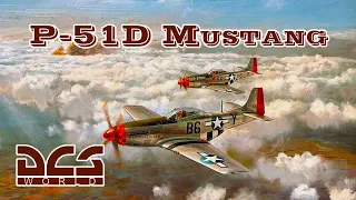 P-51D-25-NA  DCS World DCS WWII   [4YA] OPERATION WWII/WW2 EU/ 2K #dcs /