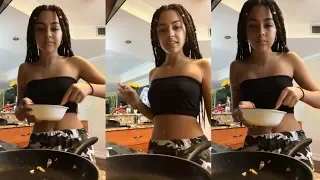 Malu Trevejo Instagram Live Stream 8 MAY 2018