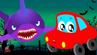 Scary Flying Shark + More Scary Halloween Songs by Little Red Car