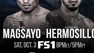 MAGSAYO VS. HERMOSILLO weight in