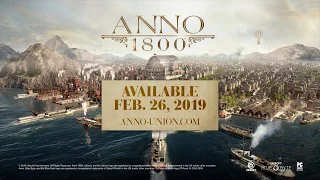 Anno 1800 Gamescom 2018 Trailer - HD