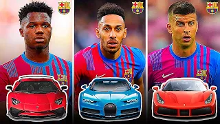 FC Barcelona Players Cars 2022