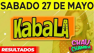 Resultado de kabala y Chau Chamba del Sábado 27 de Mayo del 2023