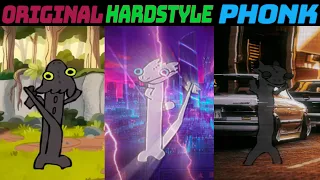 Toothless Dancing meme Original vs Hardstyle vs Phonk All Version