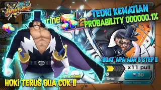 VISTA BERHASIL AKU DAPATKAN !! PROBABILITY 0,00001% GACHA GW HOKI TERUS || ONE PIECE BOUNTY RUSH