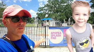 Michael Vaughan & the Splash Pad! Fruitland Idaho!