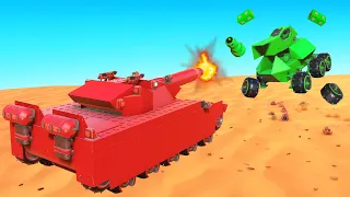 Build The BEST ARMORED TANK Challenge! (Trailmakers)