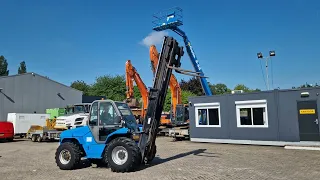 Manitou M50-4, 4X4, 2008, 6478 uur, duplex mast hefhoogte 3.70m, doorrijhoogte 2.85m, sideshift