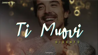 Diodato - TI MUOVI (Lyrics/Testo) - Sanremo 2024