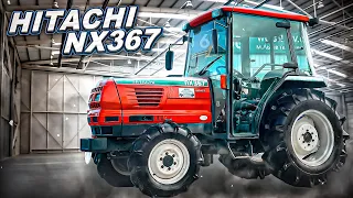 Япошка з кабіною HITACHI NTX367(KUBOTA GL367). Відеоогляд японських мінітракторів від "ВЕСТ"