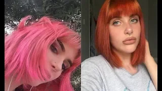 Pink To Orange Hair - How I Dye My Hair