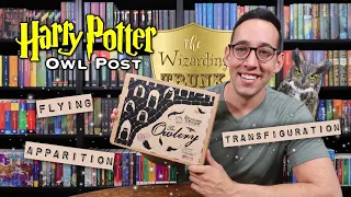 HARRY POTTER UNBOXING | The Wizarding Trunk Lessons: Transfiguration, Flying, and Apparition