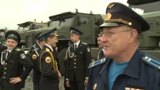 Всеармейские состязания по танковому биатлону на Чебаркульском полигоне