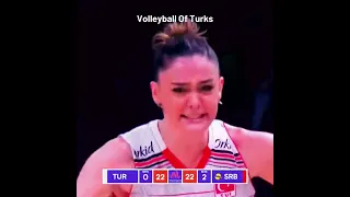 Zehra Güneş'in Sırbistan Maçında Devleştiği An 2 Blok+Plase (Türkiye-Sırbistan)