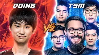 5 TSM vs DOINB ON THE CHINESE SUPER SERVER!!! (WORLDS BOOTCAMP)