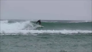 Cornwall's freight train wave, Super fast but very makeable waves in deep Cornwall