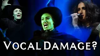 Idina Menzel FIRST vs LAST Defying Gravity