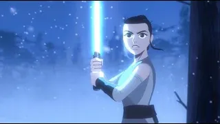 Star Wars Anime Opening - (Sequel Trilogy arc)