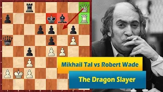 Mikhail Tal Gives A Nice Lesson On How To Destroy Sicilian Dragon