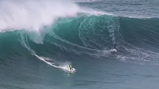 Pushing The Limits In Nazare's Super Wedges