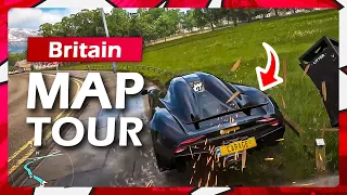 Forza Horizon 4 Map Tour - British Road Trip Challenge