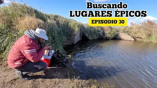 VISITAMOS el Pueblo Villa Mol, y pescamos en un arroyo Épico y Magico / RIO SALADO Ruta 30, MJ-PESCA