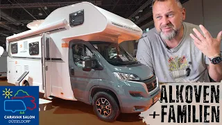 CARAVAN SALON Düsseldorf: Alkoven und Wohnmobile für Familien