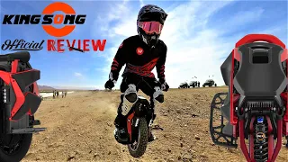 THE KINGSONG S20: OFFICIAL REVIEW ($3,299) FULL SUSPENSION HIGH POWERED ELECTRIC UNICYCLE