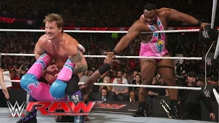 Chris Jericho & AJ Styles vs. The New Day - WWE Tag Team Championship Match: Raw, March 7, 2016