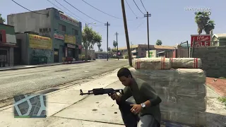 Playing Grand Theft Auto (Director Mode) As Lamar