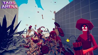 GOD OF THROWING KNIVES - SURVIVAL WAR !!! | TABS - Totally Accurate Battle Simulator