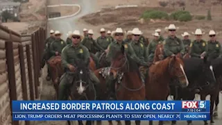 Border Patrol Steps Up Coastal Patrols