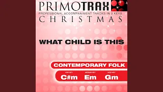 What Child Is This - Performance Backing Track