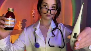 АСМР СТРАННЫЙ ВРАЧ Ролевая игра. ASMR Doctor