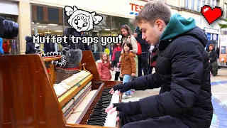 I played SPIDER DANCE (undertale) on piano in public