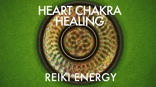 TUNING FORKS & TIBETAN BOWLS - Heart Chakra Healing - Reiki Energy - 432Hz
