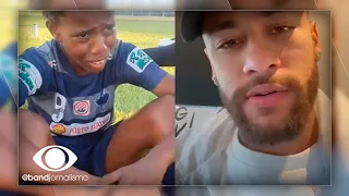 Menino de 11 anos sofre racismo e recebe apoio de ídolos do futebol