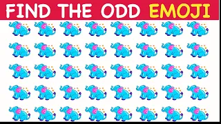 ANIMALS QUIZ! HOW GOOD ARE YOUR EYES #23 l Find The Odd Emoji Out l Emoji Puzzle Quiz