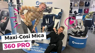 Maxi-Cosi Mica PRO 360 - rewolucyjny fotelik z wysuwaną bazą